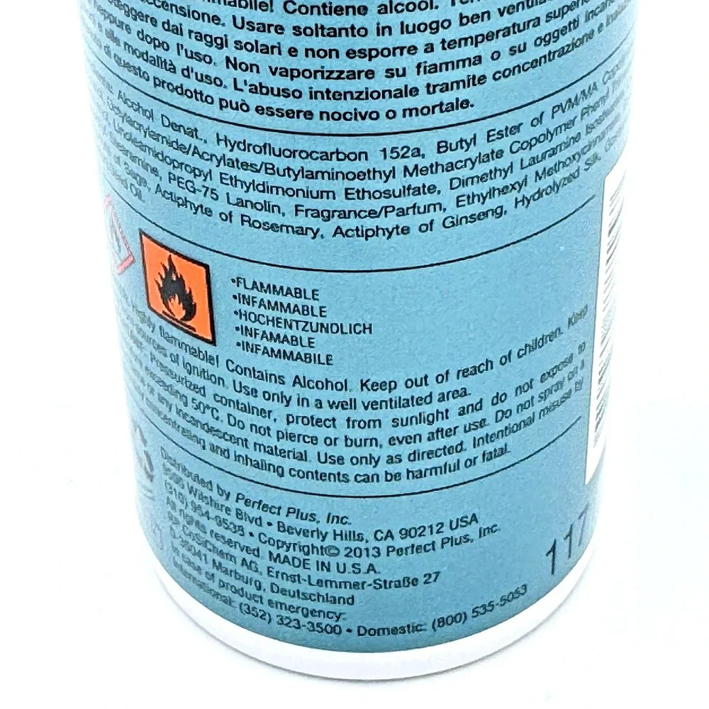 Nick Chavez SoftFlocker Soft Volume Flocke Hairspray 3.5 oz Travel NOS Rare